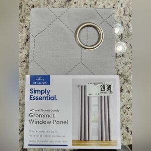 Grommet Window 84" Panels